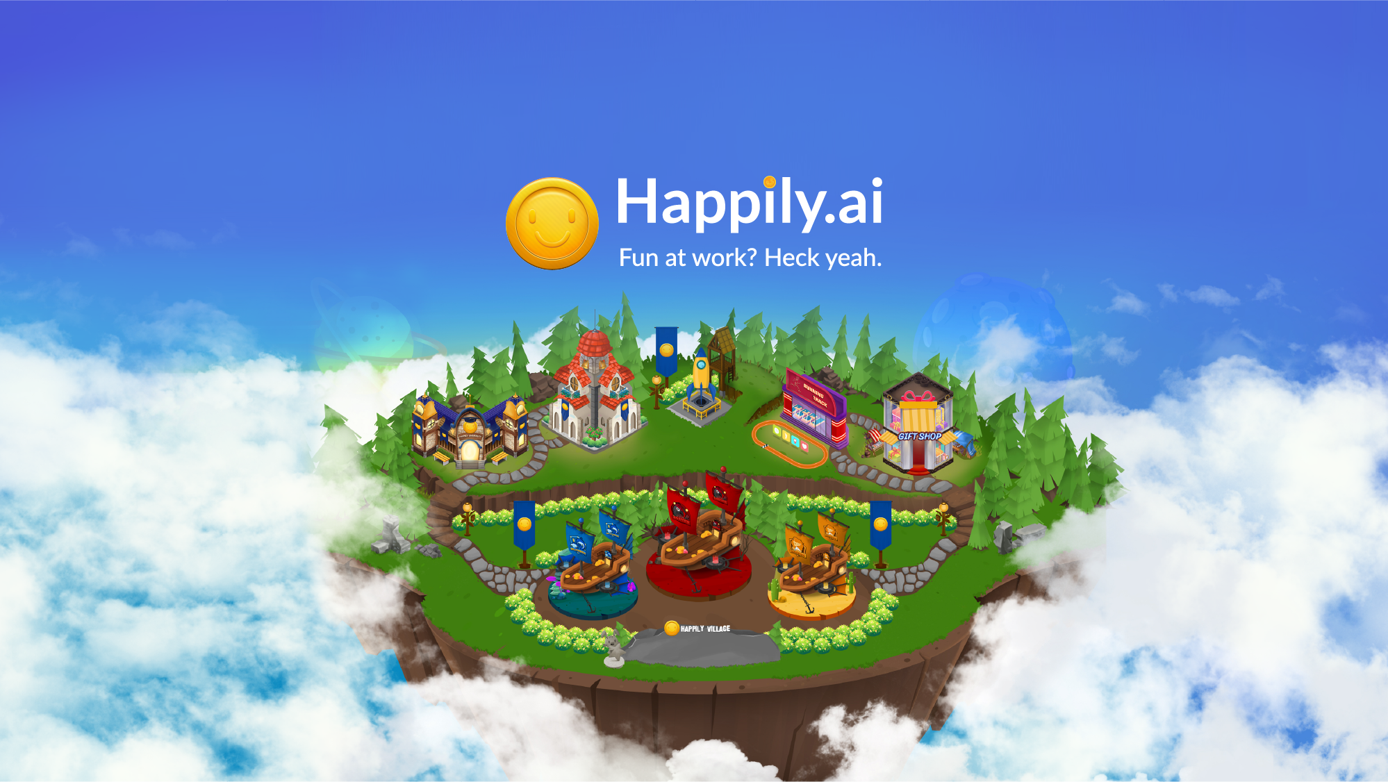 Virtual Workplace Community - Happily Village