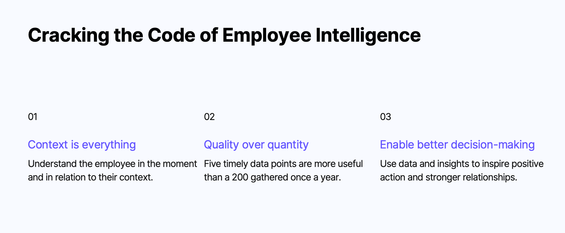 Cracking the code of employee intelligence