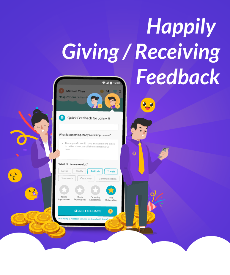 Happily Giving/Receiving Feedback