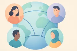 An image representing connected teams across distances